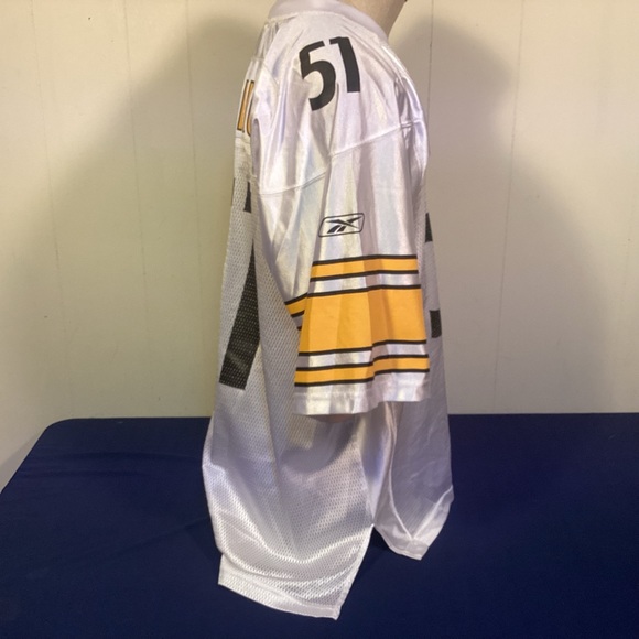 Reebok Pittsburgh Steelers James Farriior Jersey mens size large - Picture 5 of 10